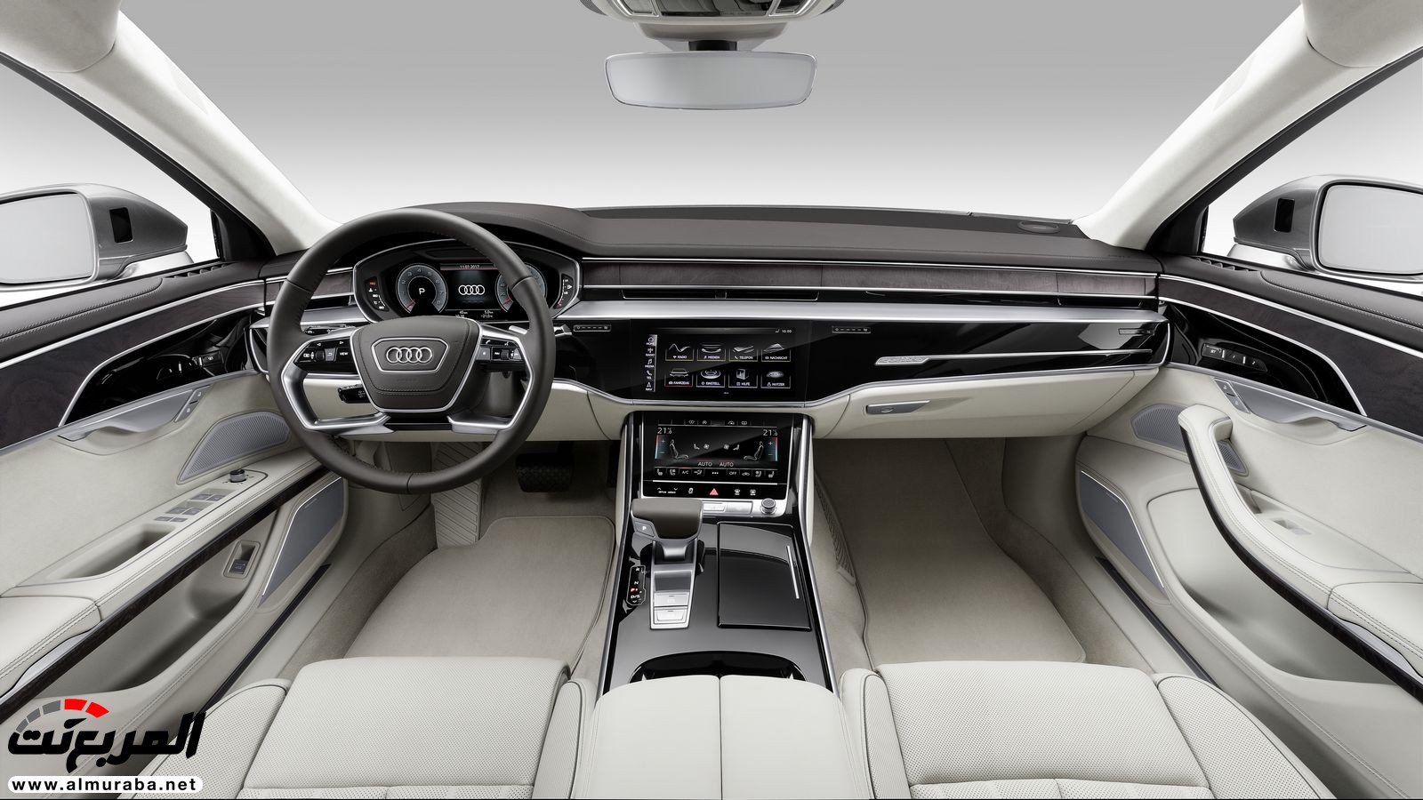 أودي A8 2018 الجديدة كلياً تكشف نفسها بتصميم وتقنيات متطورة "معلومات + 100 صورة" Audi A8 27