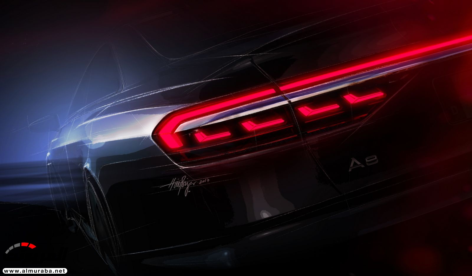أودي A8 2018 الجديدة كلياً تكشف نفسها بتصميم وتقنيات متطورة "معلومات + 100 صورة" Audi A8 15