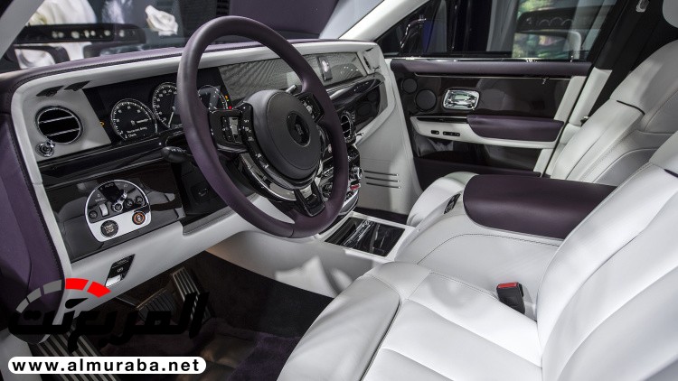 رولز رويس فانتوم 2018 الجديدة كلياً تكشف نفسها "أفخم سيارة" في العالم + صور ومواصفات واسعار Rolls Royce Phantom 73