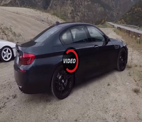 "فيديو" شاهد اختبار قيادة سيارة بي إم دبليو BMW M5 1