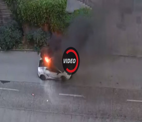 “فيديو” شاهد لحظة احتراق لمبورجيني Lamborghini Gallardo Superleggera