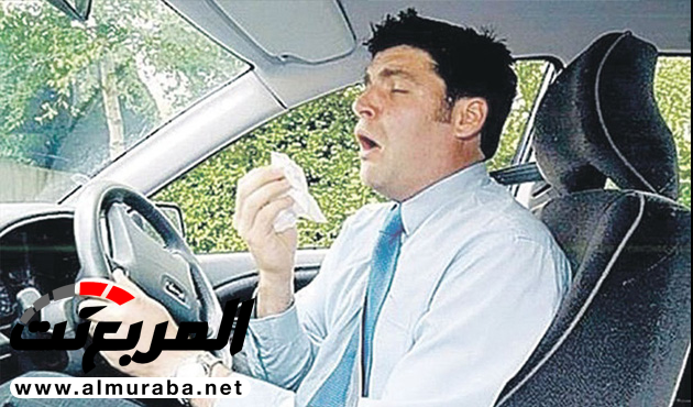 خطورة نوبات العطس خلال قيادة السيارة 2