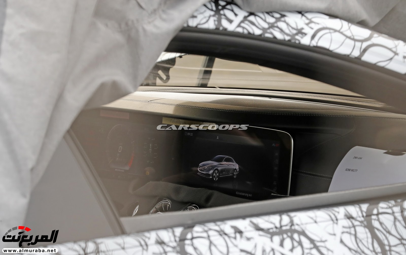 مرسيدس GT4 AMG تنكشف مقصورتها ومحركها أثناء اختبارها 34
