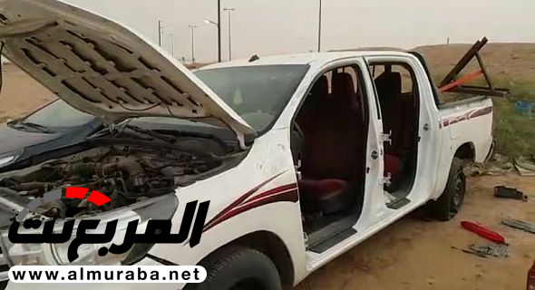القبض على العصابة التي كانت وراء سرقة سيارة مواطن داخل حجز شرطة بمحافظة حفر الباطن 2