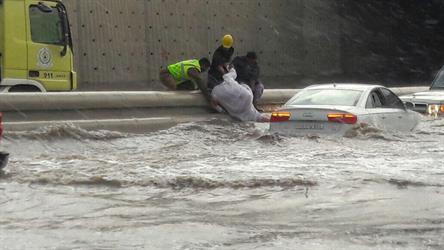 ماهي الحالات التي يشمل فيها التأمين السيارات المتضررة من الأمطار والسيول؟