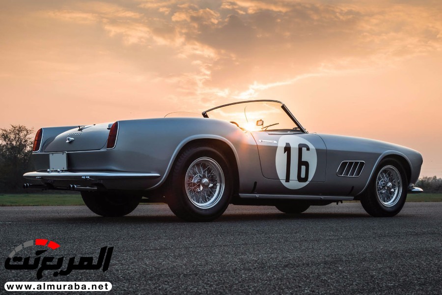 "بالصور" فيراري 250 GT كاليفورنيا سبايدر تباع مقابل 67.5 مليون ريال! 7