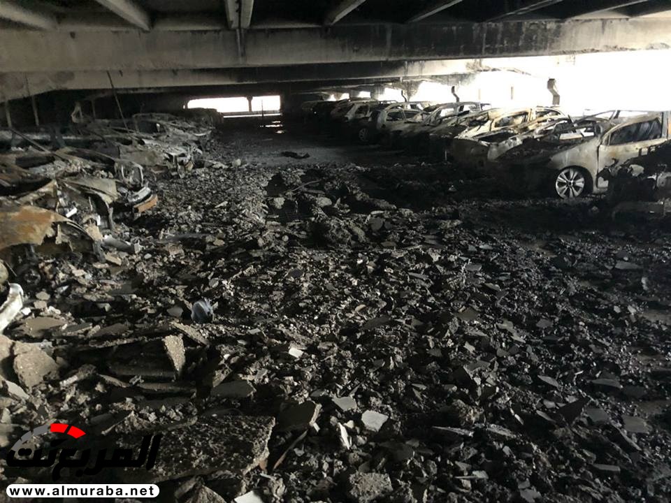 "بالفيديو والصور" 1,400 سيارة دمرت بالكامل بحريق مرآب في ليفربول 33