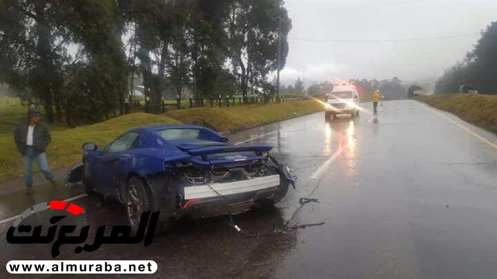 "بالفيديو والصور" مكلارين 650S ومرسيدس GT S AMG وبورش بوكستر يتحطمون بحادث في كولومبيا 27
