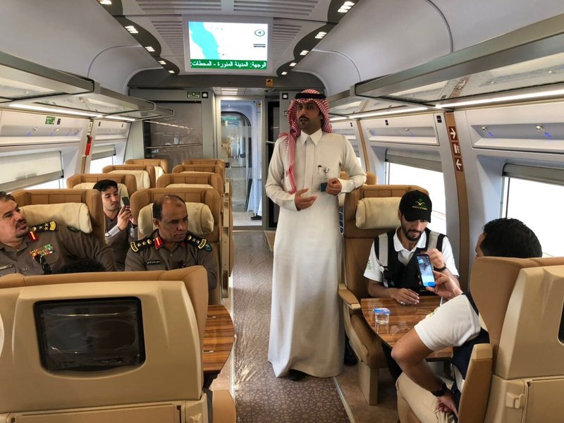 "سار" تعلن عن رحلة تجريبية لكامل مسار "قطار الحرمين" بين مكة والمدينة 1
