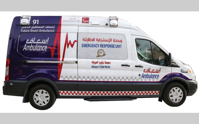 الكشف رسمياً عن سيارة إسعاف المستقبل في دبي 5