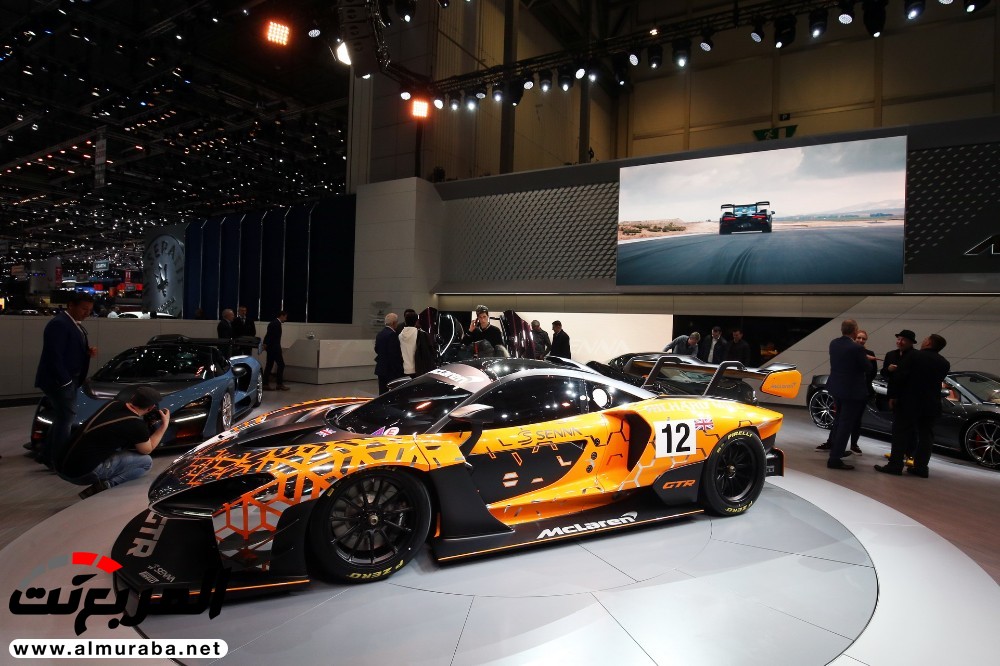 مكلارين سينا GTR الاختبارية وصلت رسمياً إلى جنيف 2