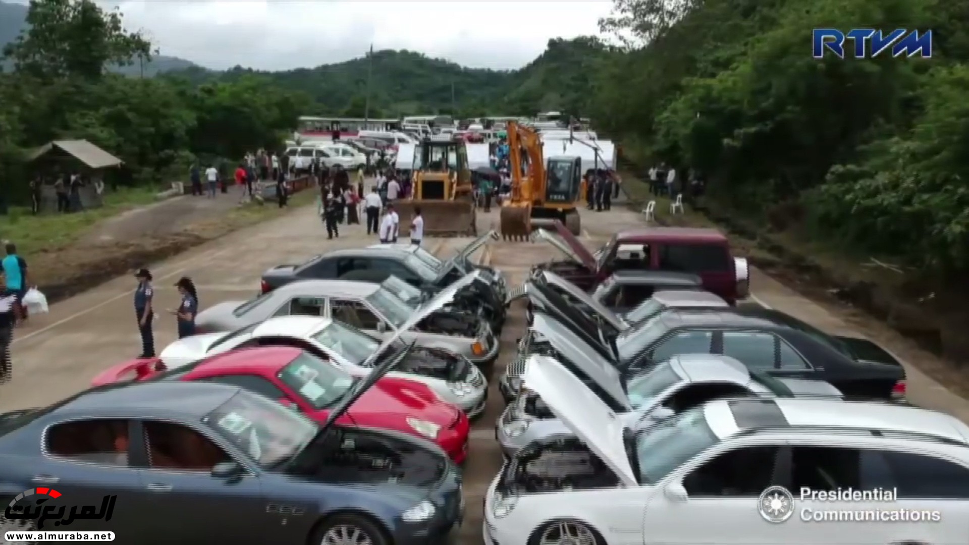 الحكومة الفلبينية تدمر 14 سيارة نادرة بقيمة 2 مليار ريال 28