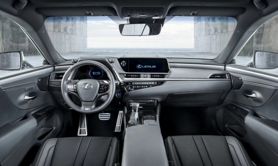 لكزس اي اس 2019 الشكل الجديد الجيل السابع تدشن نفسها رسمياً Lexus ES 1