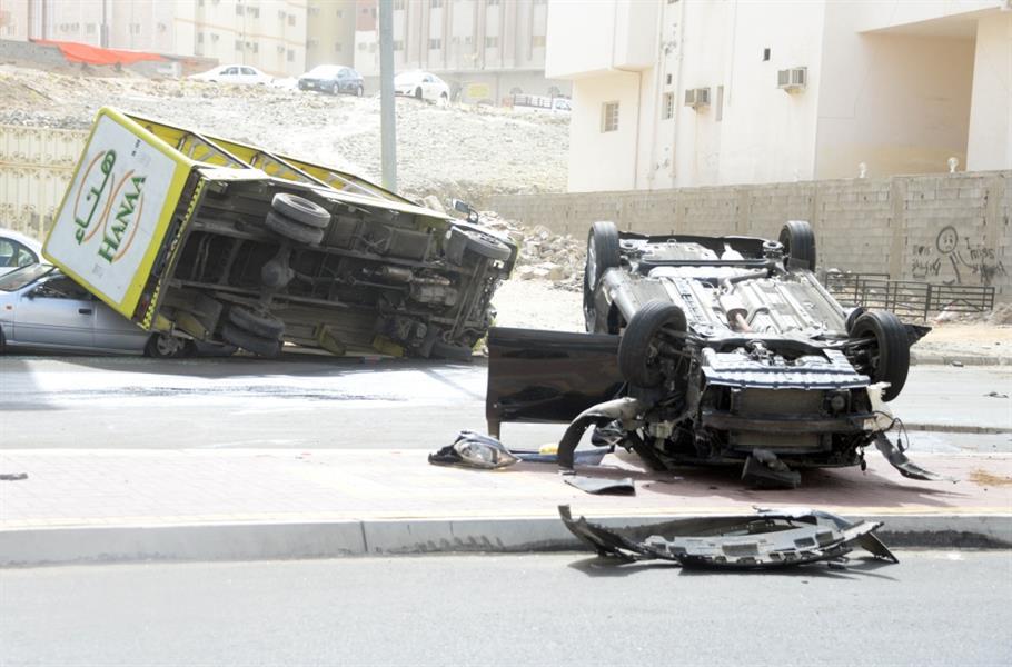 الشرطة تكشف وقائع تدمير سائق شيول 23 سيارة في مكة وجنسيته