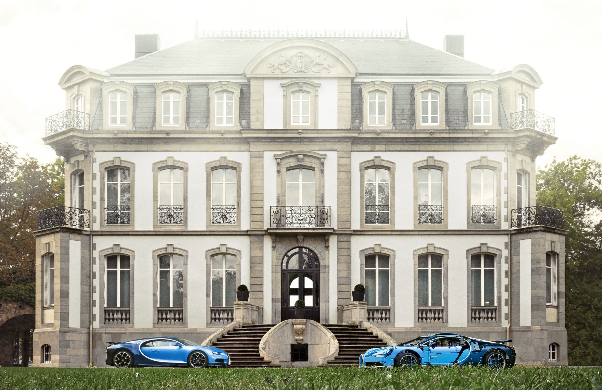 بوجاتي شيرون إصدار مكعبات الليجو تصل إلى باريس 52