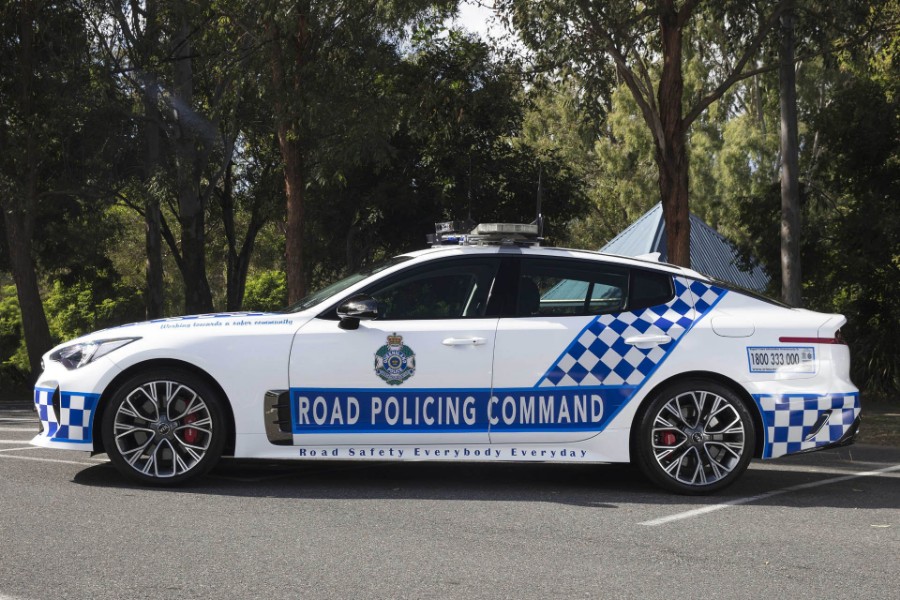 "بالصور" كيا ستينجر تنضم رسميا إلى أسطول الشرطة الاسترالية 4