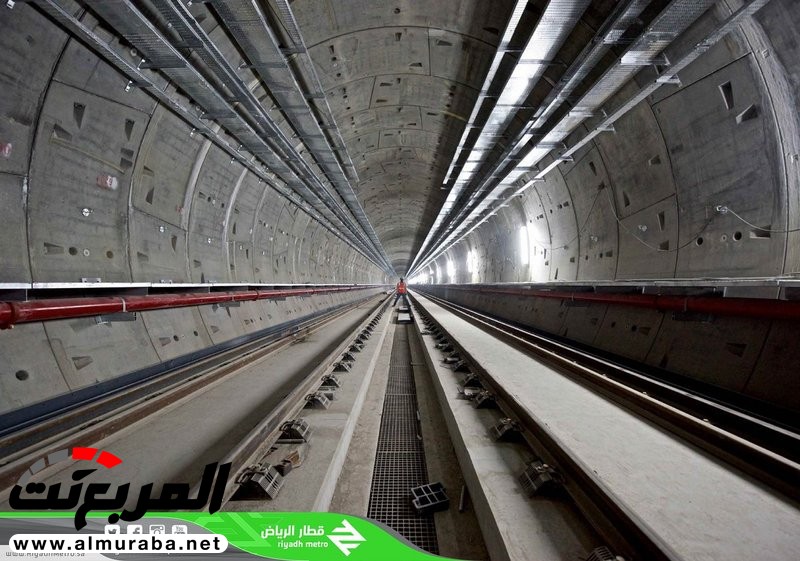 "بالصور" 135 ألف قطعة خرسانية استخدمت في بناء أنفاق قطار الرياض 1