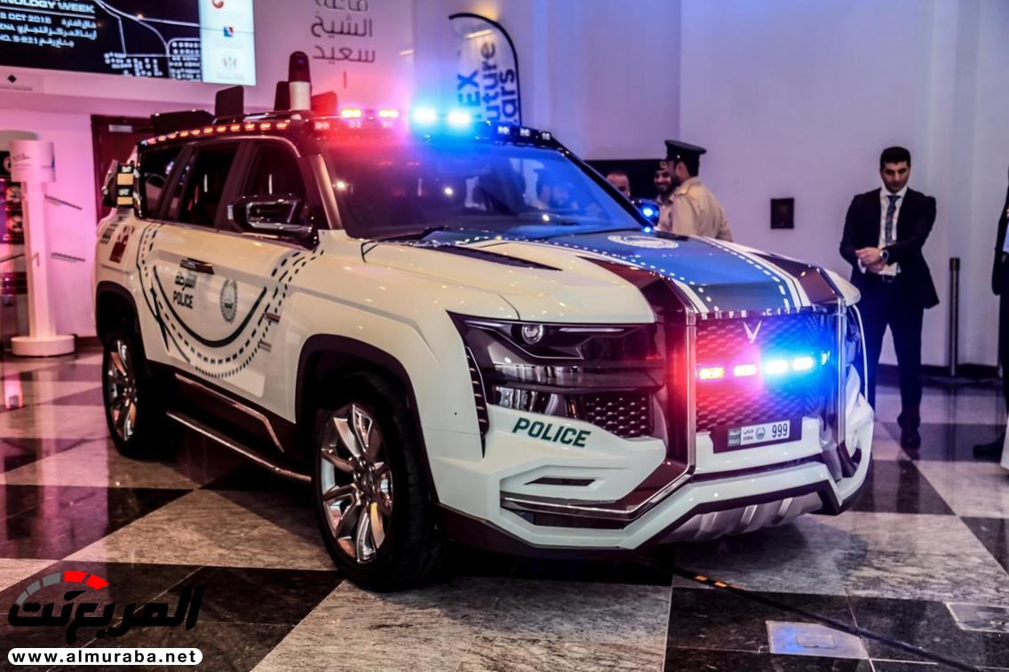 الكشف عن سيارة شرطة دبي "الوحش" الأكثر تطوراً 8