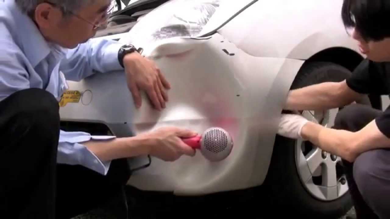 كيفية علاج بعض آثار الحوادث على هيكل السيارة بنفسك