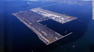 شاهد أطول مطار في العالم مشيد على جزيرة يابانية