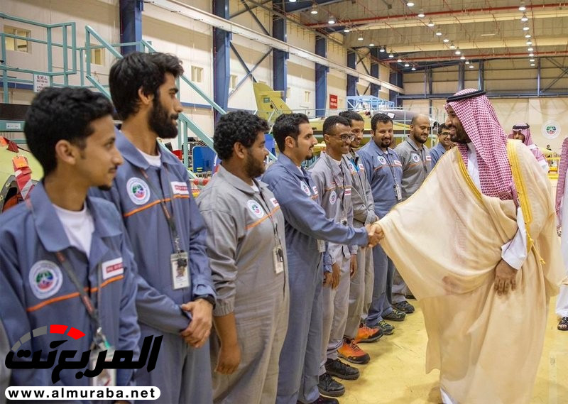 "بالصور" الأمير محمد بن سلمان يدشن أول طائرة تدريب نفاثة مجمّعة محلياً 6