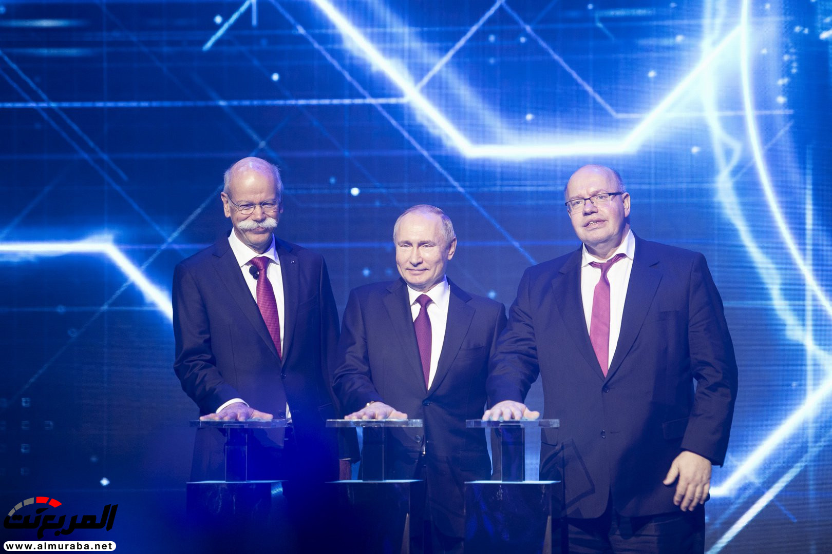 "بالصور" بوتين يفتتح أول مصانع مرسيدس في روسيا 18