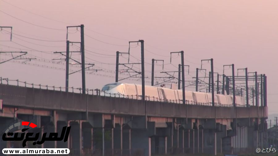 "بالفيديو" اليابان تختبر قطار "رصاصة" جديد كلياً بسرعة 400 كمس 11