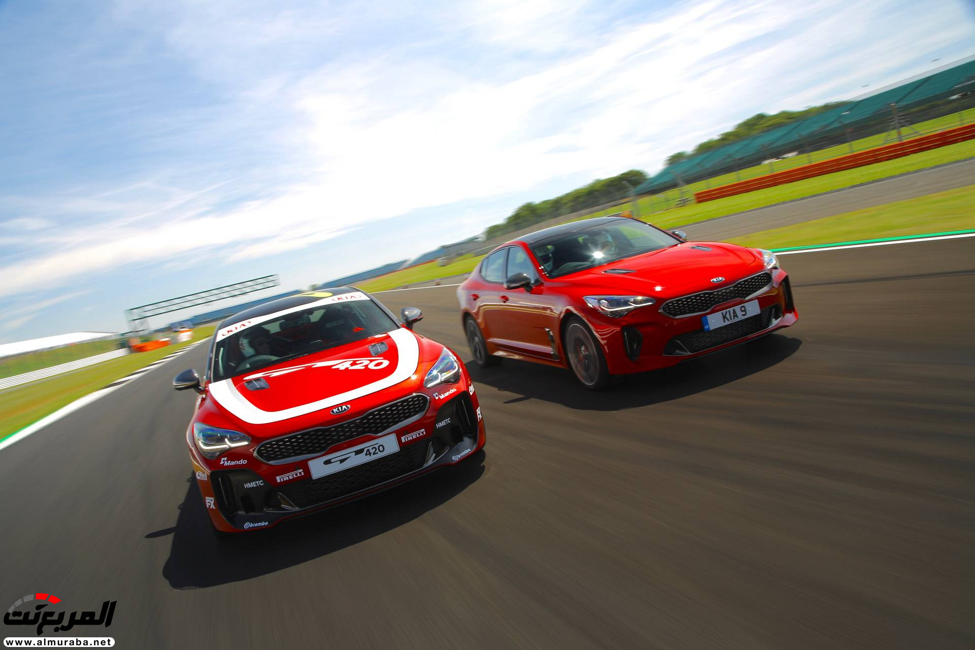 كيا ستينجر GT S تتحول إلى سيارة سباق اختبارية 6