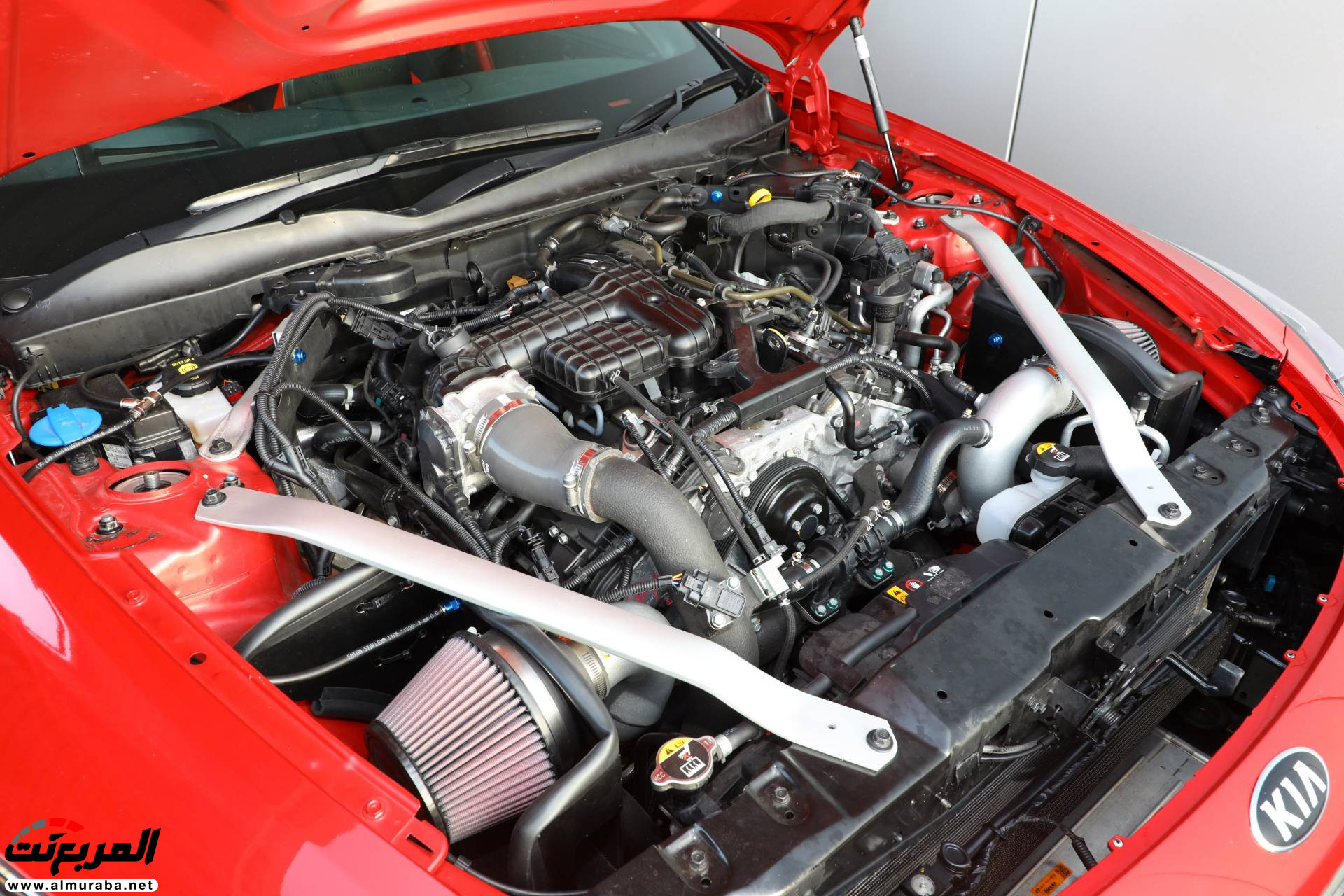 كيا ستينجر GT S تتحول إلى سيارة سباق اختبارية 16