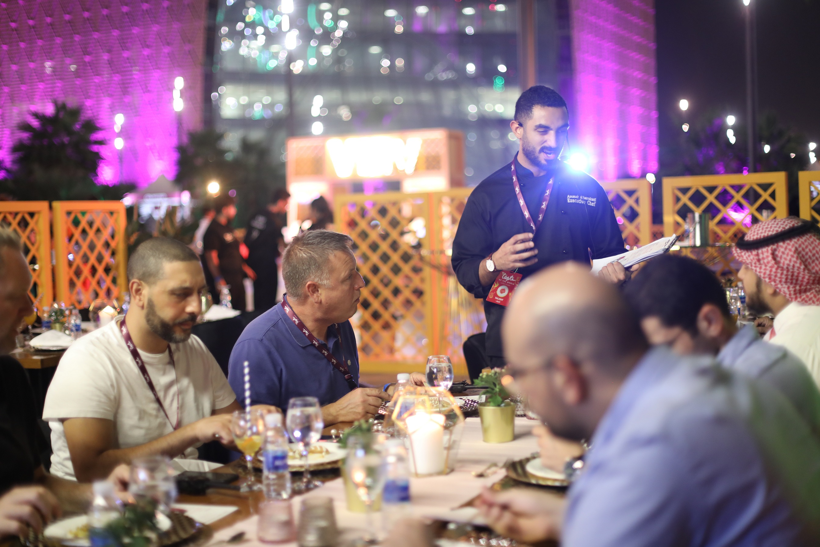 مهرجان التذوق العالمي في الرياض قدم للحضور فرصة لتذوق أطايب أبرز المطاعم الحائزة على نجوم ميشلان 10