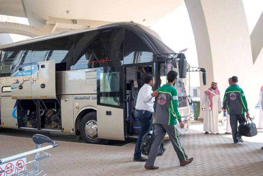 محاكاة افتراضية باستخدام الحافلات للتأكد من جاهزية مطار جدة الجديد لاستقبال المعتمرين 1