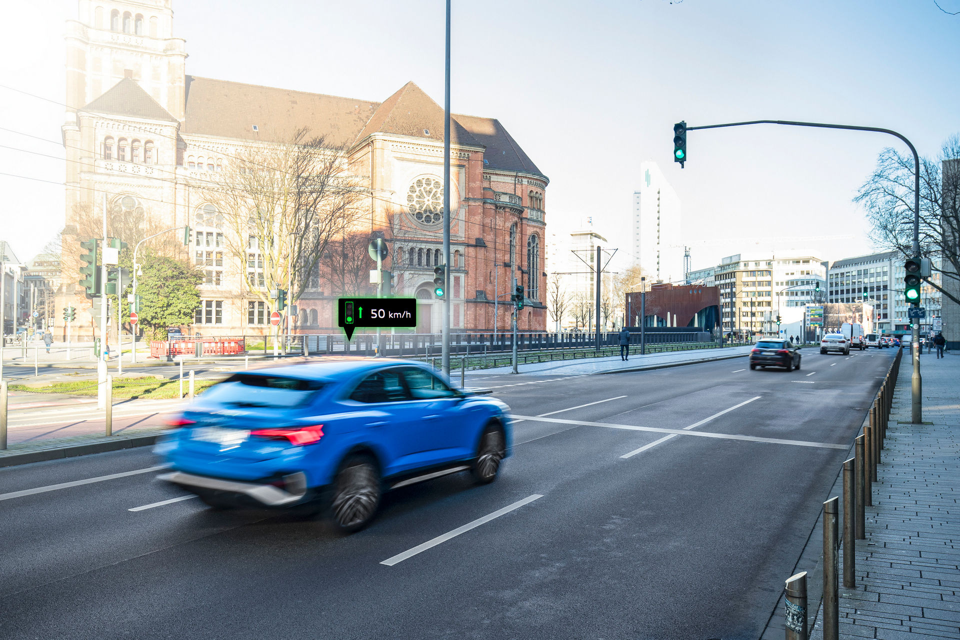 سيارات اودي تبدأ بالتواصل مع إشارات المرور في ألمانيا! 4