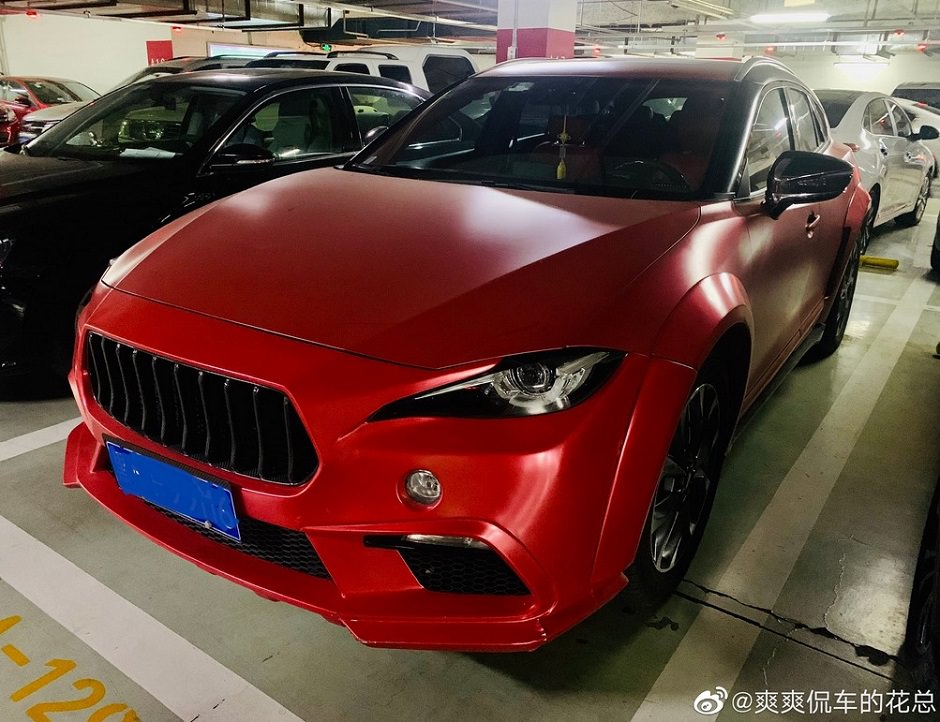ظهور سيارة إيطالية فاخرة مزيفة في الصين.. فما نوعها؟ 1