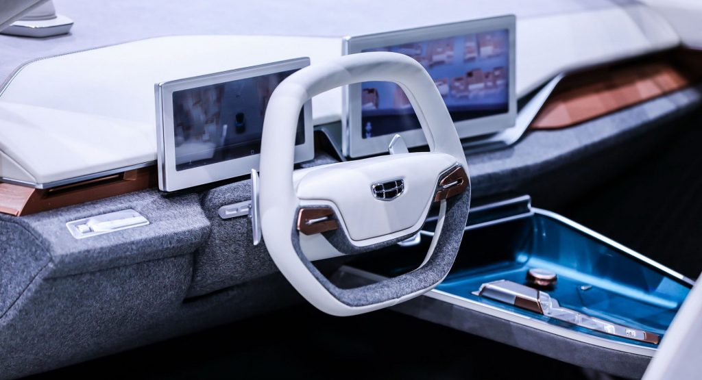 جيلي وتينسنت ستطوران داخليات سيارات ذكية وتقنيات قيادة ذاتية 6