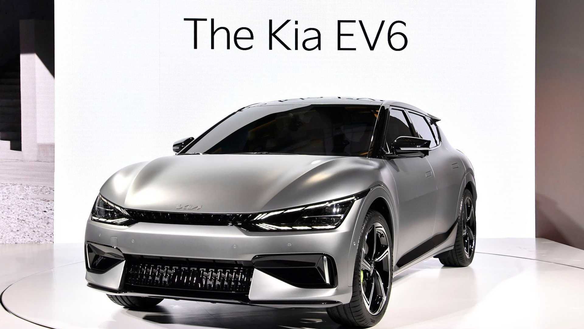 كيا EV6 الجديدة تظهر لأول مرة على أرض الواقع 5