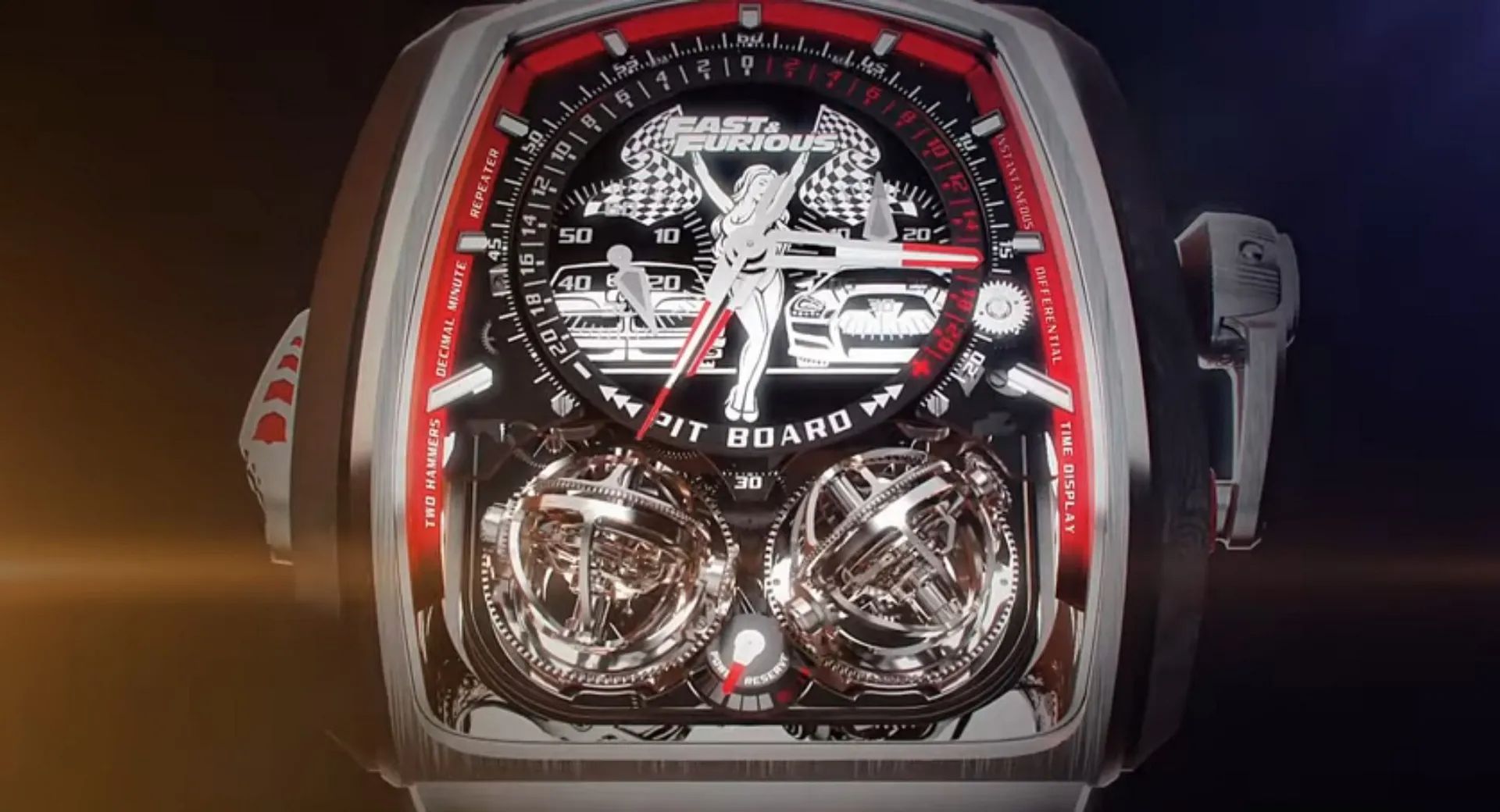 طرح ساعة يد مستوحاة من أفلام Fast & Furious بسعر 2.17 مليون ريال!