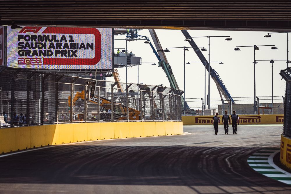 انتهاء اليوم الأول من سباق جائزة السعودية الكبرى STC للفورمولا1 78