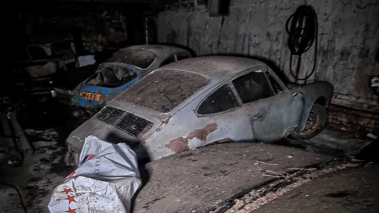 اكتشاف سيارات بورش وبنتلي وجاكوار نادرة في مخزن مهجور "بالفيديو" 7