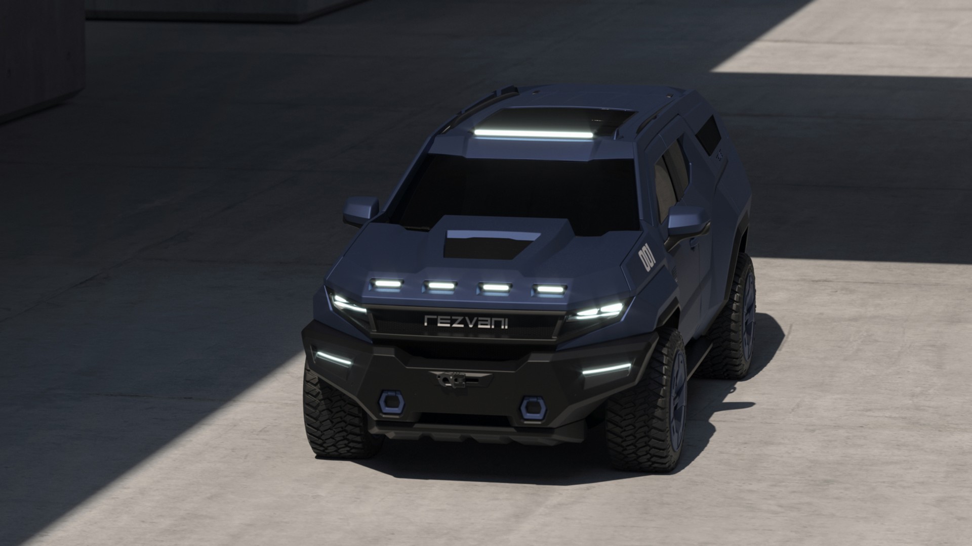 ريزفاني فينجنس هي SUV عسكرية جديدة مبنية على كاديلاك اسكاليد 14