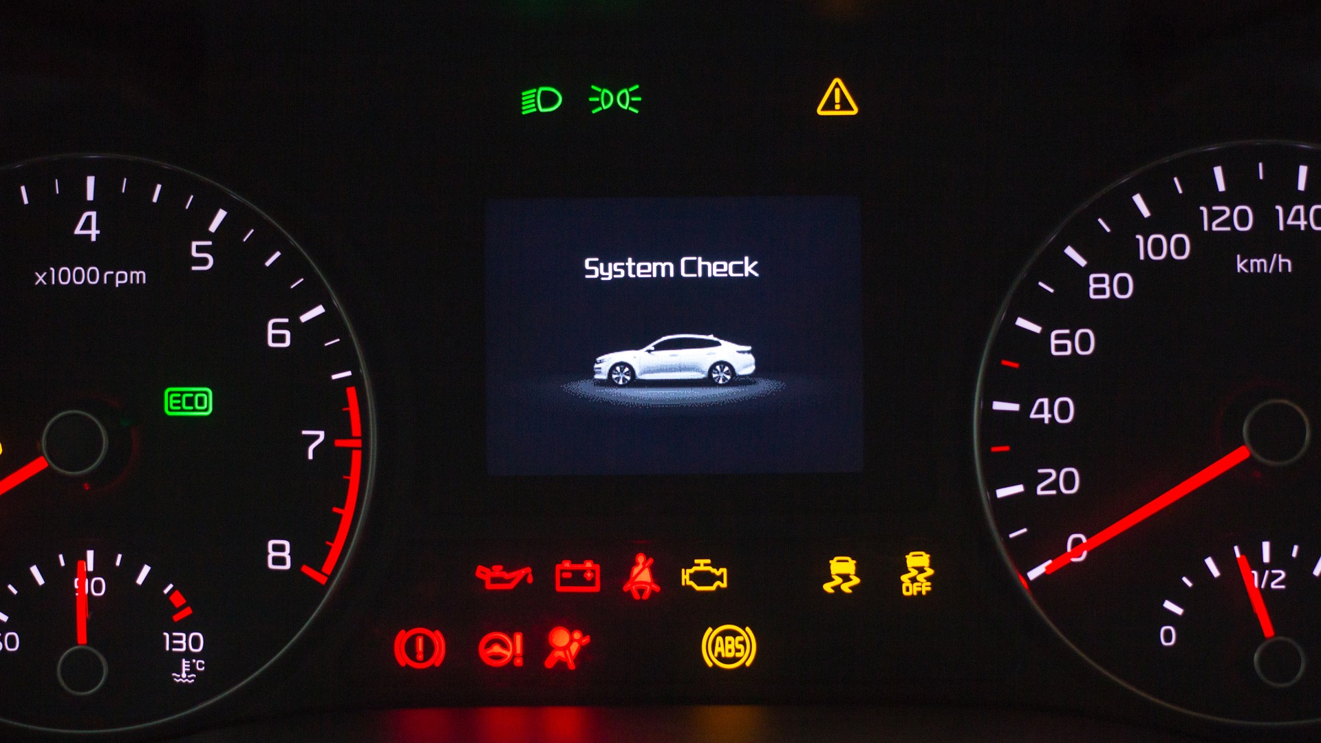 معاني علامات لوحة القيادة في سيارتك (دليل شامل بالصور)