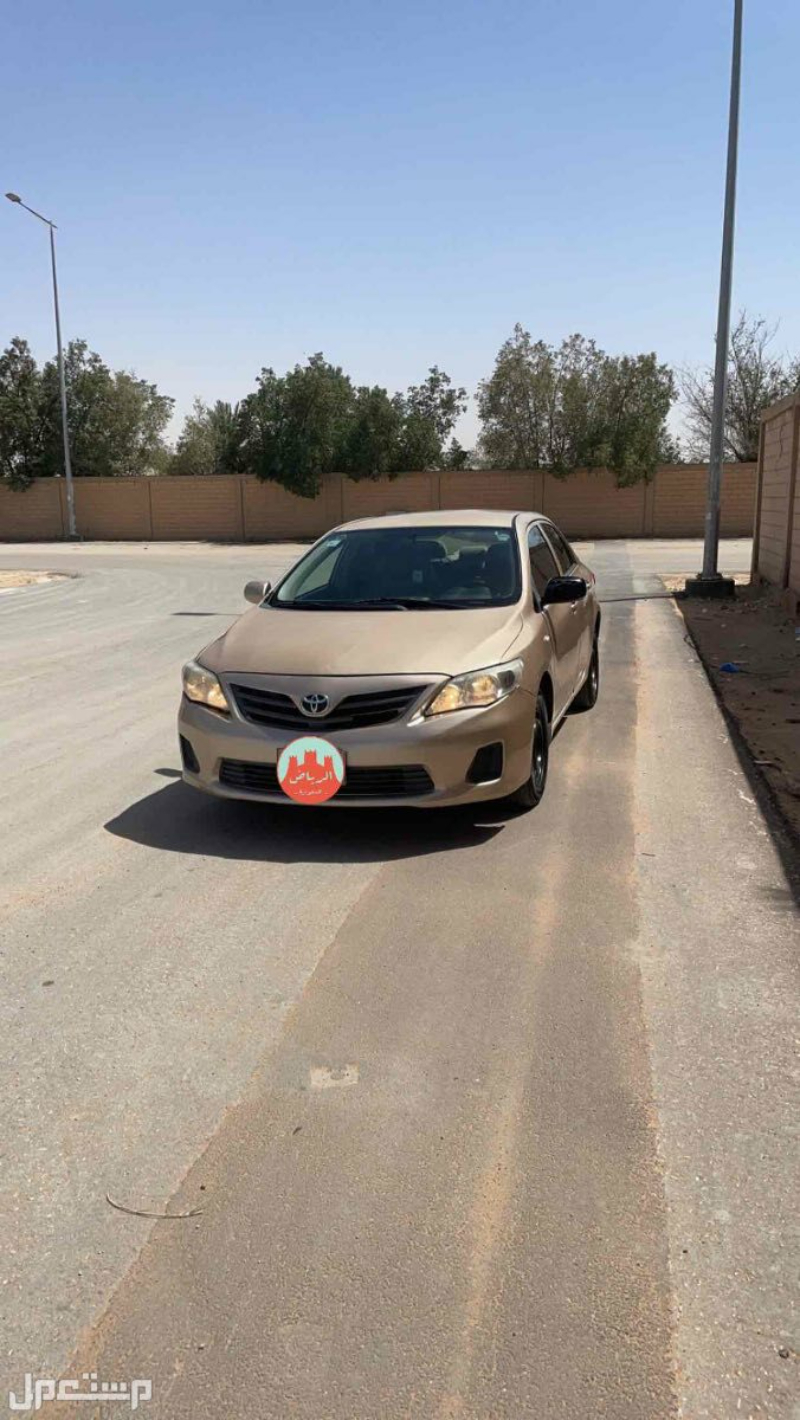 سيارة كورولا 2013 للبيع في السعودية مستعملة