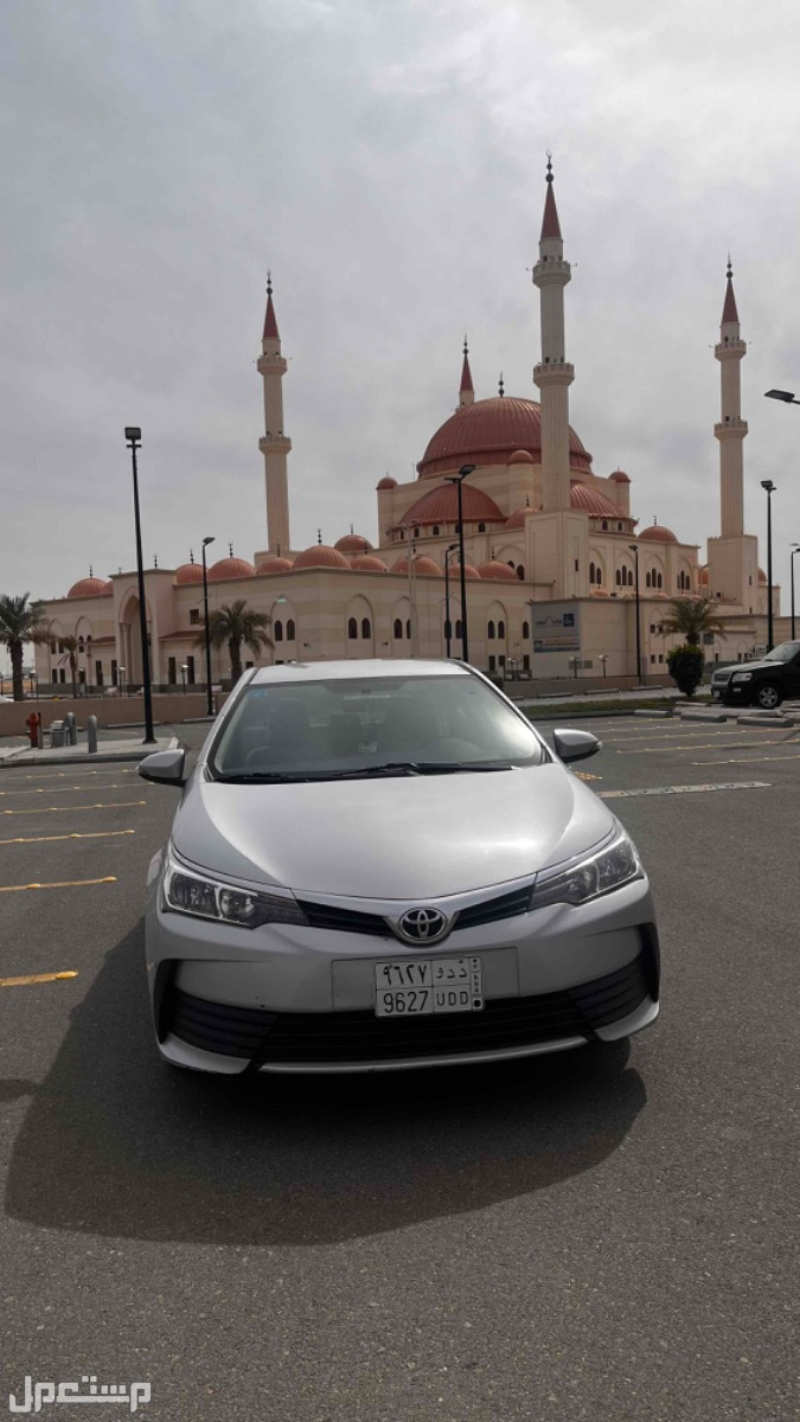 سيارة كورولا 2018 مستعملة بسعر 58,000 ريال سعودي