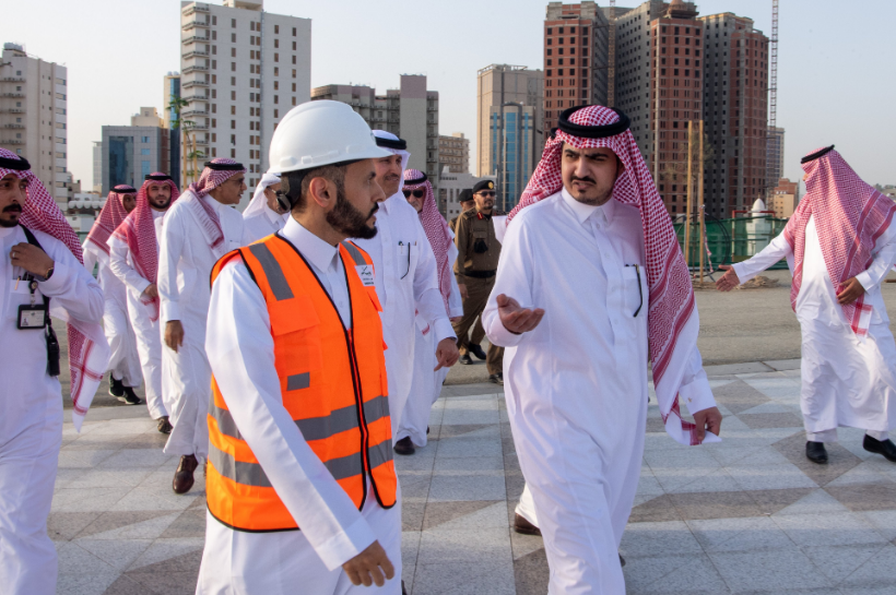 "النقل" افتتاح طريق الملك عبدالعزيز المؤقت في مكة 3