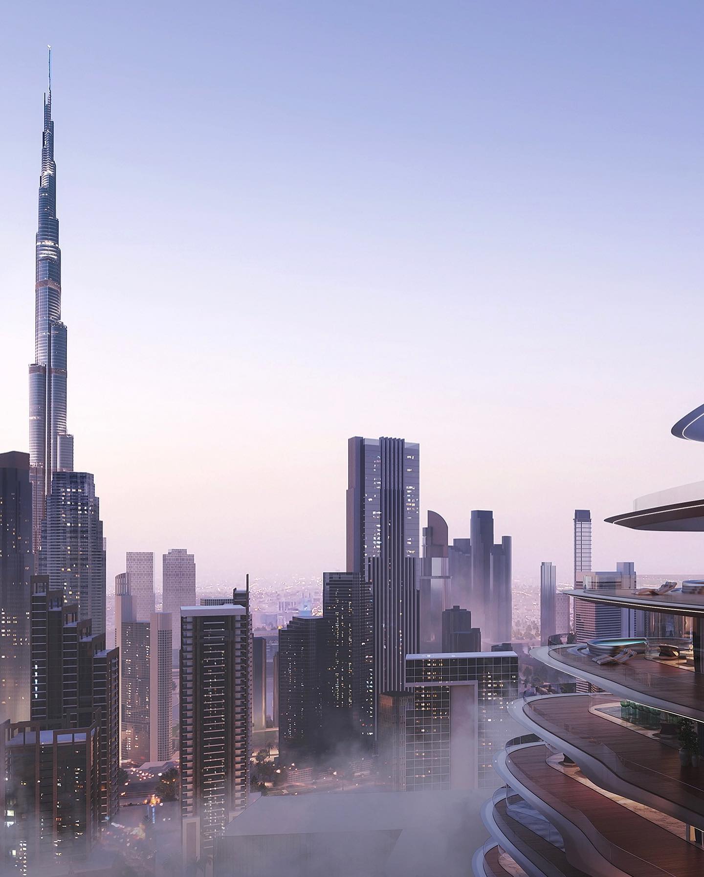 بوجاتي تعلن عن بناء برج سكني فاخر في قلب مدينة دبي! 48
