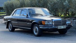 سيارة مرسيدس اس كلاس 1973 كانت مملوكة لملك السويد معروضة للبيع في مزاد 2