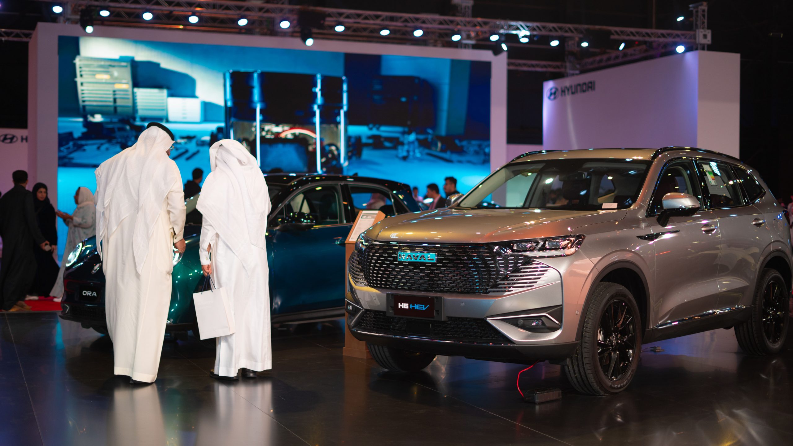 توزيع وتسويق السيارات تكشف جديد سيارات GREAT WALL، HAVAL، و TANK بمعرض الرياض 2