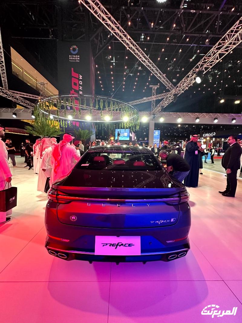 جيلي في معرض الرياض تكشف عن طراز كهربائي وآخر يعمل بالميثانول وسيارة سيدان متوسطة الحجم 33