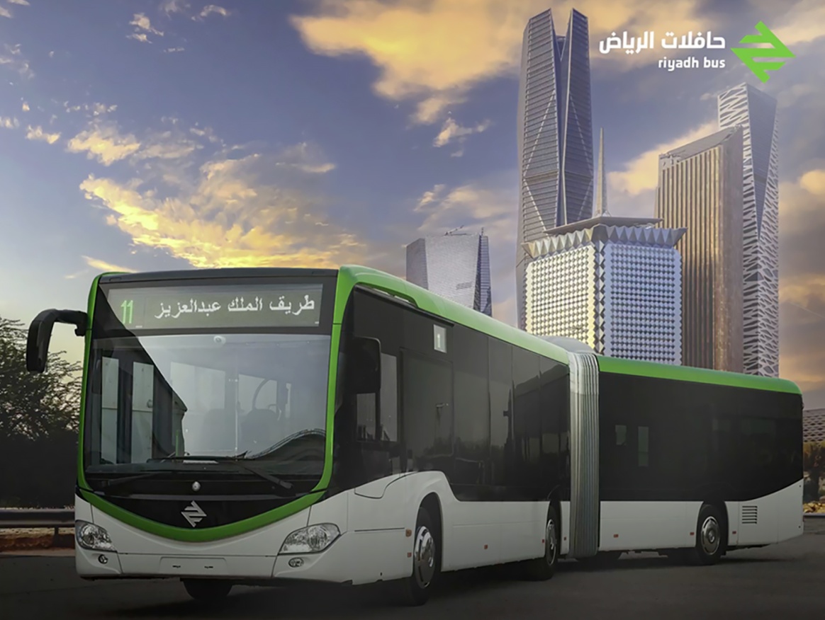 "الهيئة الملكية" تعلن اكتمال شبكة حافلات الرياض 4