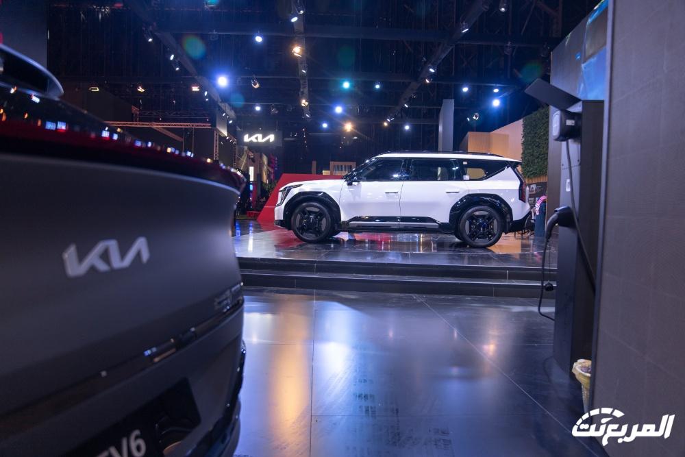 كيا الجبر في معرض الرياض تدشن سيارات جديدة وتعلن موعد توفر السيارات الكهربائية EV6 و EV9 14
