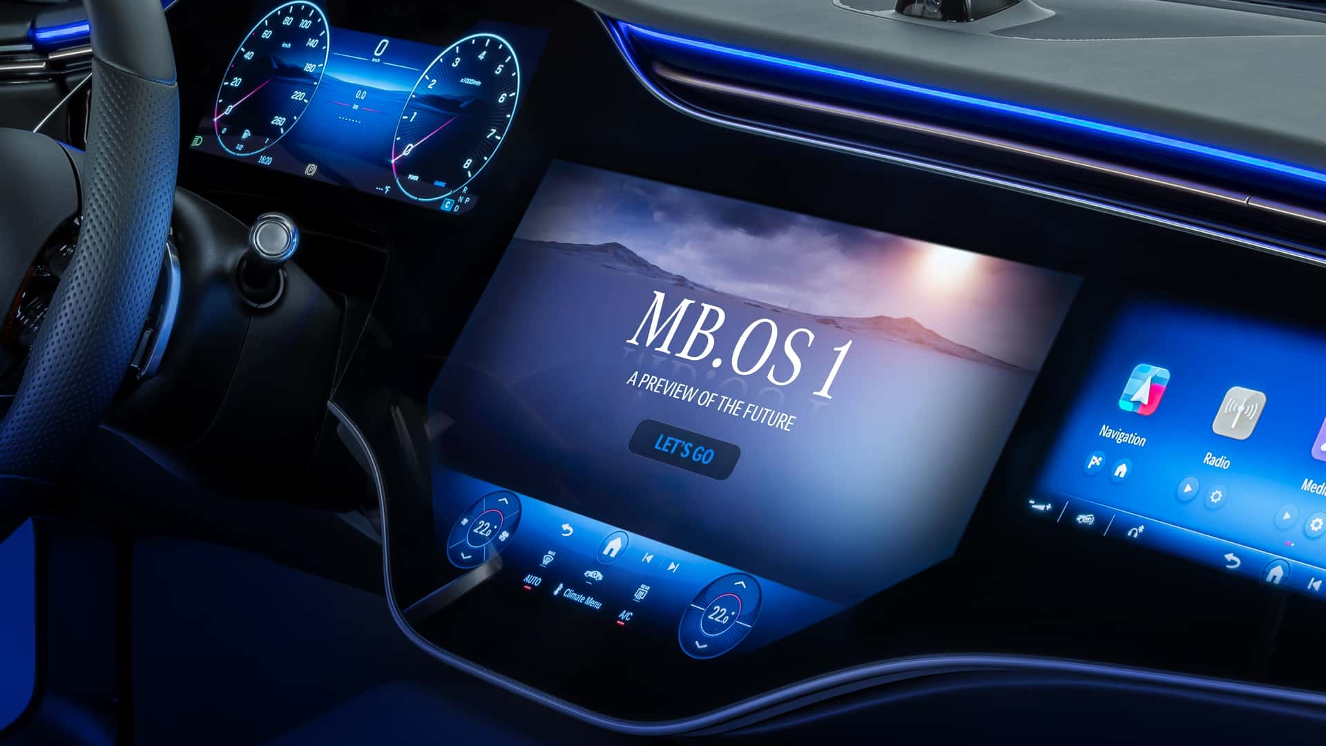 مرسيدس تكشف عن الجيل الجديد من نظام التشغيل لسياراتها بتقنيات مبتكرة جديدة 1